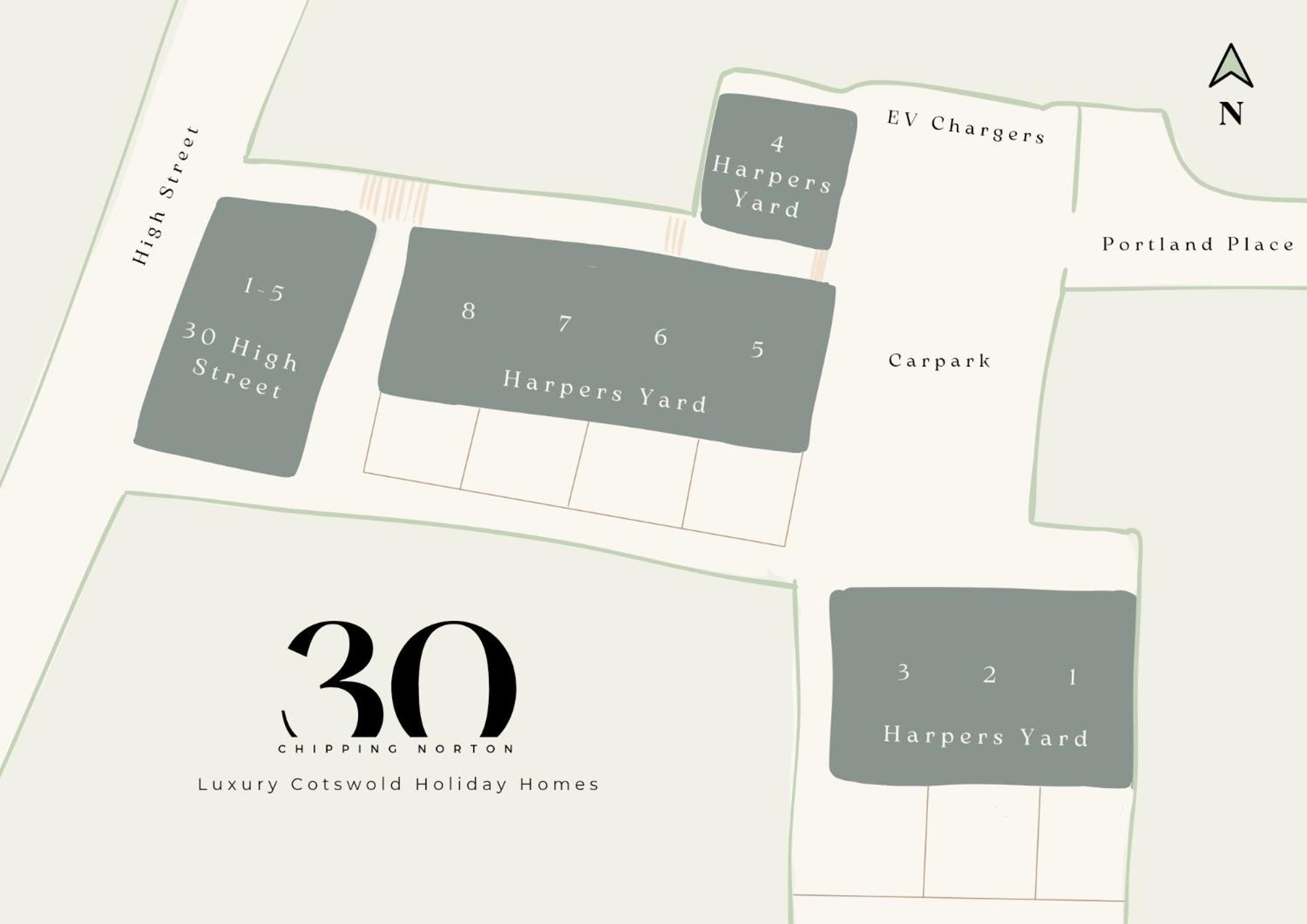 Harpers Yard - 30 Chipping Norton Villa Buitenkant foto